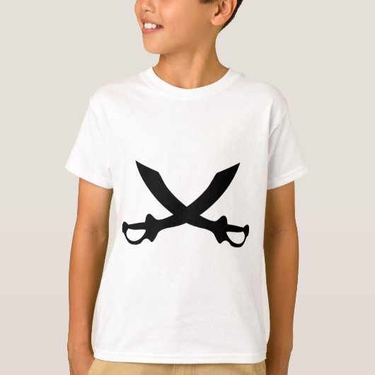 pirat saber sword icon t-shirt (Voorkant)