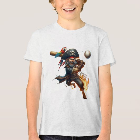 pirata Tri-Blend shirt (Voorkant)