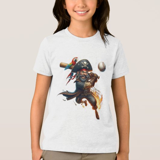 pirata Tri-Blend shirt (Voorkant)