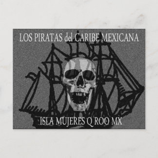 PiratasDelCaribeMexicana Briefkaart