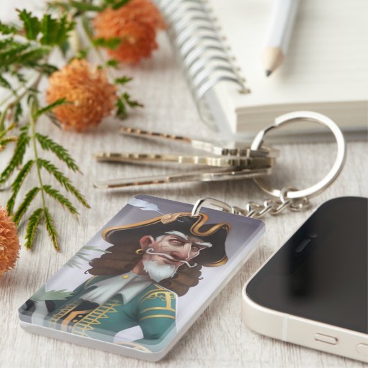 Pirate101 Kapitein Avery Sleutelhanger (Voorkant Rechts)