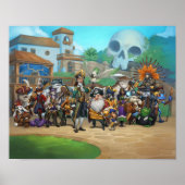 Pirate101 Skull Island Roster Poster (Voorkant)
