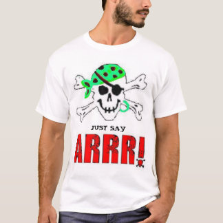Pirate 1 in ruste t-shirt