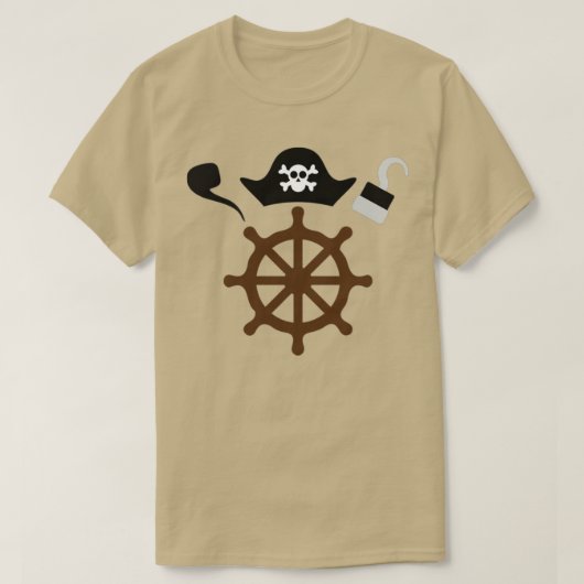 Pirate 1 t-shirt (Design voorkant)