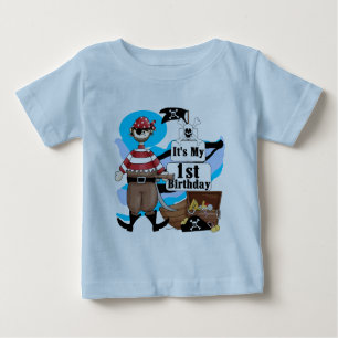 Pirate 1st Birthday T-shirts en cadeautjes