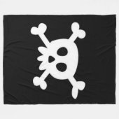 Pirate 60x80 Fleece Deken (Voorkant (Horizontaal))