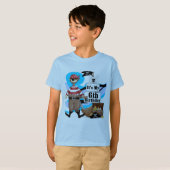 Pirate 6th Birthday t-shirts en cadeautjes (Voorkant volledig)