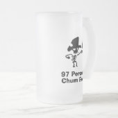 Pirate 97 procent chum vrij matglas bierpul (Voorkant rechts)