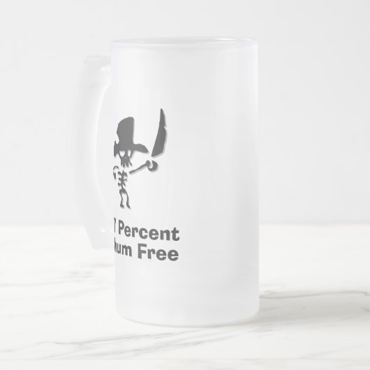 Pirate 97 procent chum vrij matglas bierpul (Voorkant links)