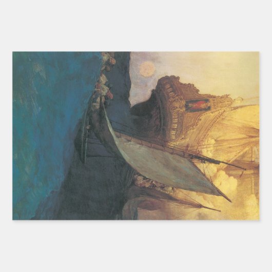  Pirate, aanval op een Galleon door Howard Pyle Inpakpapier Vel (Voorkant 2)