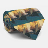  Pirate, aanval op een Galleon door Howard Pyle Stropdas (Opgerold)