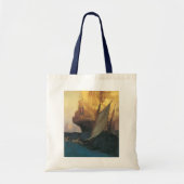 Pirate, aanval op een Galleon door Howard Pyle Tote Bag (Voorkant)