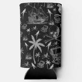 Pirate Adventure Koelbox Seltzer Blikjeskoeler (Achterkant)