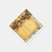 Pirate Adventure Storybook Baby Shower Servet (Hoek)