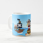 Pirate Adventure Sword Treasure Mok (Voorkant links)