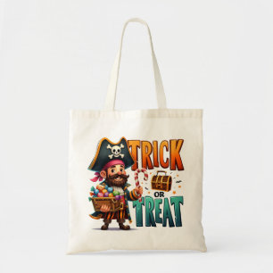 Pirate Adventure Trick or treat Bag Tote Bag