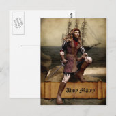 Pirate - Ahoy Matey - Briefkaart  (Voorkant / Achterkant)