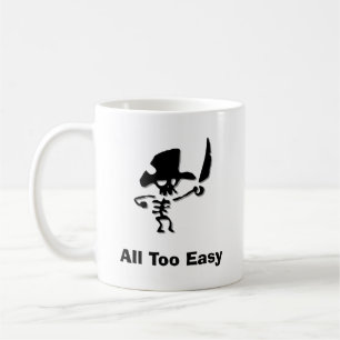 Pirate alles te gemakkelijk koffiemok