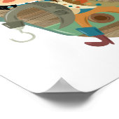 Pirate and Pirate Ship Poster (Hoek)