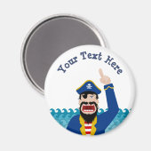 Pirate Announcement Magneet (Voorkant / Achterkant)