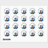 Pirate Announcement Ronde Sticker (Vel)