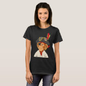 Pirate Ape Nft Theme Captain Monkey T-shirt (Voorkant volledig)