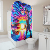 Pirate Art Douchegordijn (In situ)