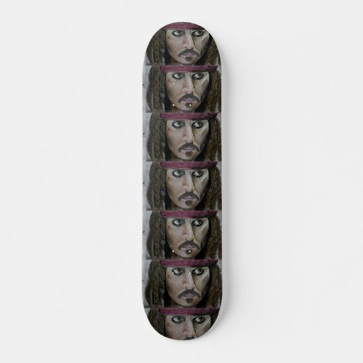 PIRATE ART Skateboard (Voorkant)