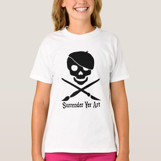 Pirate Artist T-shirt (Voorkant)