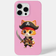 Pirate Baby Cat iPhone/iPad Hoes