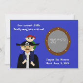 Pirate Baby kondiging Aankondiging (Voorkant)