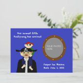 Pirate Baby kondiging Aankondiging (Staand voorkant)