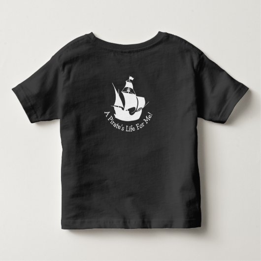 Pirate BABY T-shirt (Achterkant)