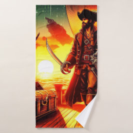Pirate Badhanddoek