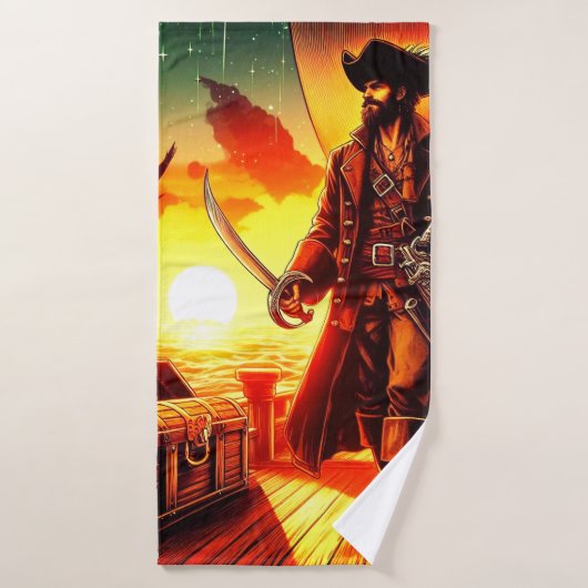 Pirate Badhanddoek (Badhanddoek)