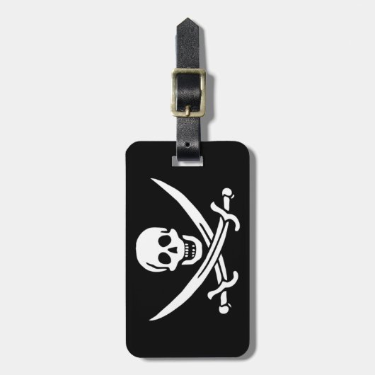 Pirate Bagagelabel (Voorkant verticaal)