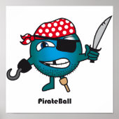 Pirate Ball Poster (Voorkant)