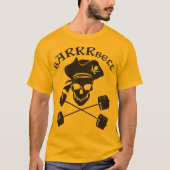 Pirate Barbell-Shirt T-shirt (Voorkant)