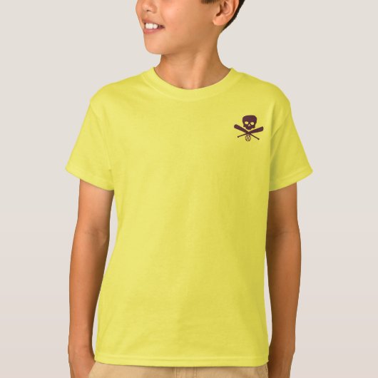 Pirate Baseball T-shirt (Voorkant)