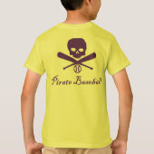 Pirate Baseball T-shirt (Achterkant)