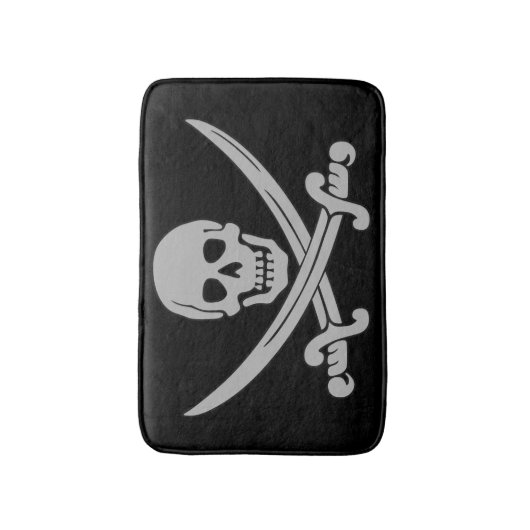 Pirate Bath Mat (Voorkant Verticaal)