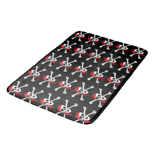 Pirate Bath Rug Badmat (Gekanteld)