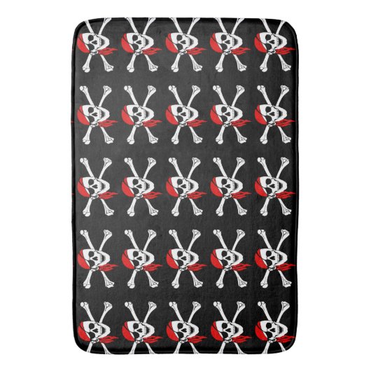 Pirate Bath Rug Badmat (Voorkant Verticaal)