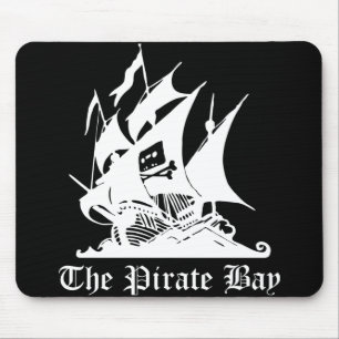 Pirate Bay Muismat - Zwarte versie