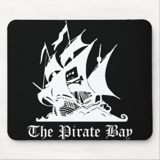 Pirate Bay Muismat - Zwarte versie