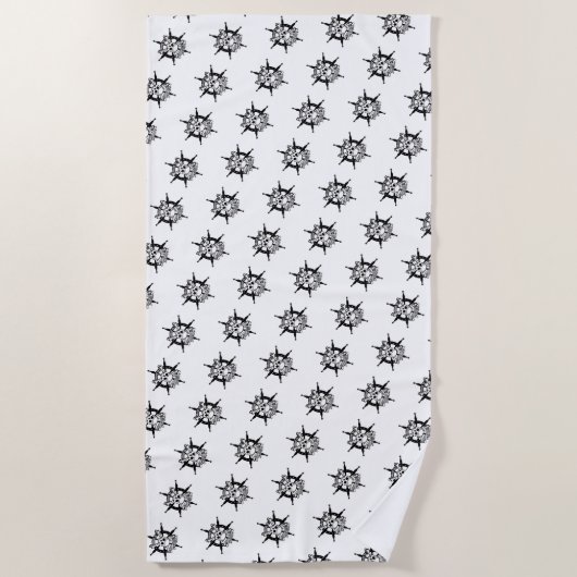 Pirate Beach Handdoek (Voorkant)