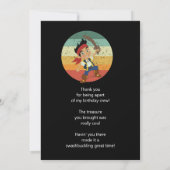 Pirate bedankt voor je briefkaart (Achterkant)