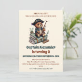 Pirate Beer thema verjaardagsfeestje Kaart (Staand voorkant)