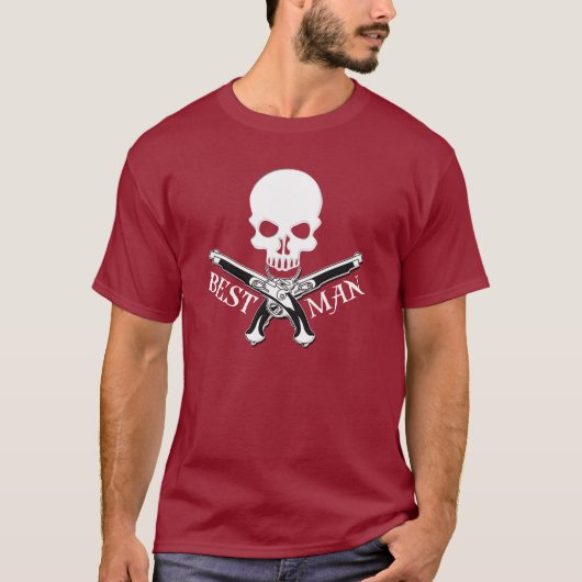Pirate Best Man Shirt (Voorkant)