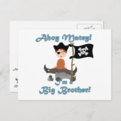 Pirate Big Brother Briefkaart (Voorkant / Achterkant)
